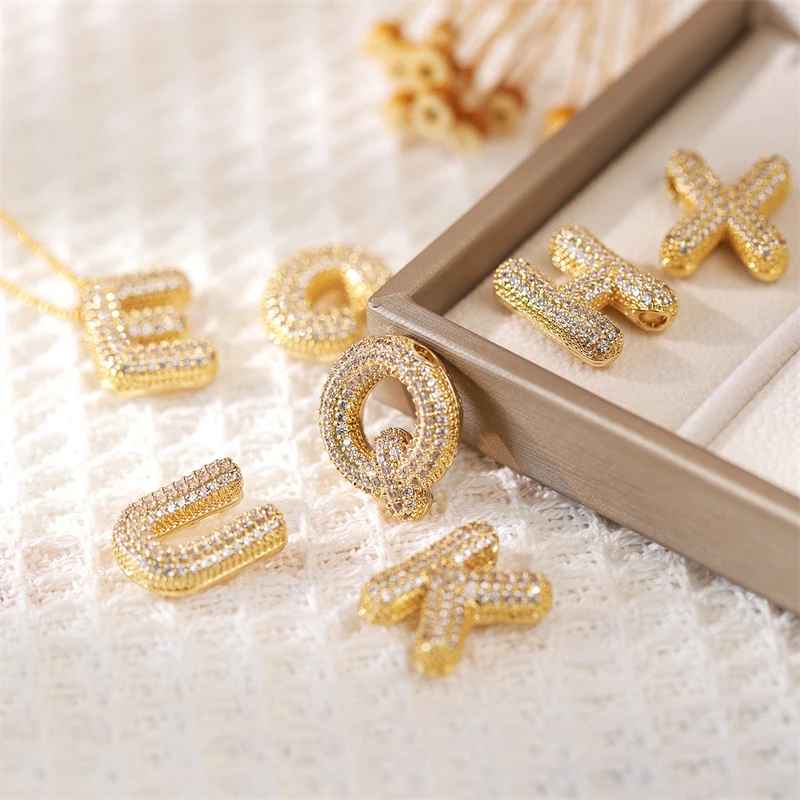 Collezione IN.CISO  ✔ AURA   Collana con Iniziale in Zirconi