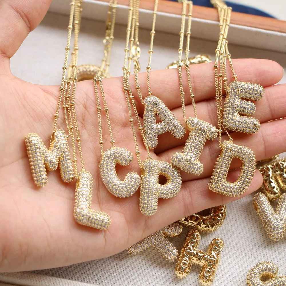 Collezione IN.CISO  ✔ AURA   Collana con Iniziale in Zirconi